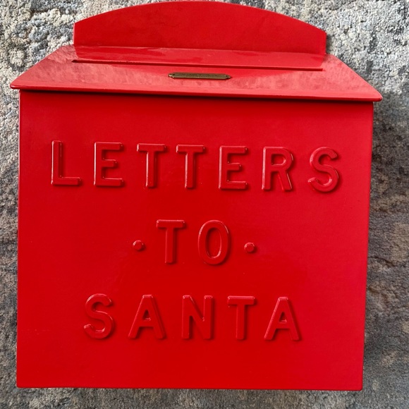Hearth & Hand Magnolia Letters to Santa Mailbox New - Picture 4 of 6